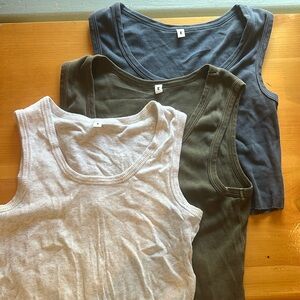 Elwood cropped tanks